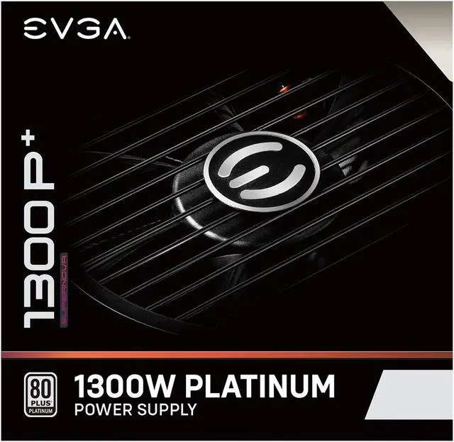 Alt view image 8 of 9 - EVGA SuperNOVA 1300 P+ 220-PP-1300-X1 1300 W ATX12V / EPS12V 80 PLUS PLATINUM Certified Full Modular Active PFC Power Supply