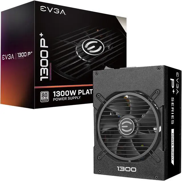 Alt view image 9 of 9 - EVGA SuperNOVA 1300 P+ 220-PP-1300-X1 1300 W ATX12V / EPS12V 80 PLUS PLATINUM Certified Full Modular Active PFC Power Supply