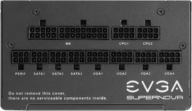Alt view image 4 of 9 - EVGA SuperNOVA 750 G6, 80 Plus Gold 750W, Fully Modular, Eco Mode with FDB Fan, 100% Japanese Capacitors, 10 Year Warranty, Includes Power ON Self Tester, Compact 140mm Size, 220-G6-0750-X1