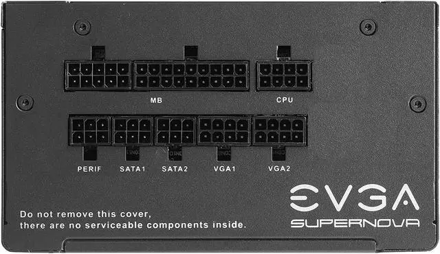 Alt view image 4 of 9 - EVGA SuperNOVA 650 G6, 80 Plus Gold 650W, Fully Modular, Eco Mode with FDB Fan, 10 Year Warranty, Includes Power ON Self Tester, Compact 140mm Size, Power Supply 220-G6-0650-X1