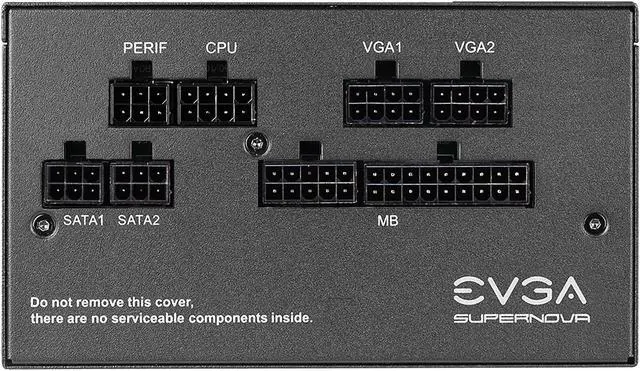 Alt view image 4 of 9 - EVGA SuperNOVA 650 P5, 80 Plus Platinum 650W, Fully Modular, Eco Mode with FDB Fan, 10 Year Warranty, Includes Power ON Self Tester, Compact 150mm Size, Power Supply 220-P5-0650-X1