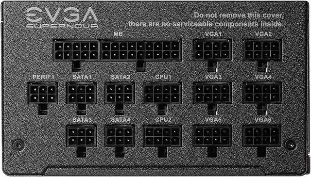 Alt view image 6 of 9 - EVGA SuperNOVA P3 220-P3-1000-X1 1000 W ATX12V / EPS12V 80 PLUS PLATINUM Certified Full Modular Active PFC PFC Power Supply