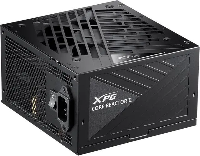 Alt view image 2 of 13 - XPG CorereactorII 750W PCIE 5 & ATX 3.0 Power Supply - Full Modular - 80 Plus and Cybenetics GOLD Certified - 100% Japanese 105°C Capacitors (COREREACTORII750G-BKCUS)