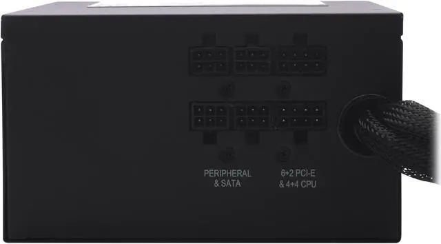 Alt view image 7 of 13 - Riotoro ONYX PR-BA0750-SM 750 W ATX 12V 2.4 80 PLUS BRONZE Certified Semi-Modular Active PFC Power Supply