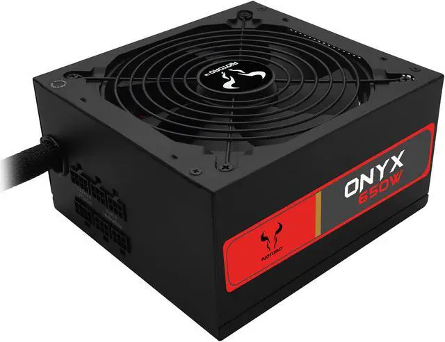 Main image of Riotoro ONYX PR-BP0650-SM 650W ATX 12V 2.4 80 PLUS BRONZE Certified Semi-Modular Active PFC Power Supply