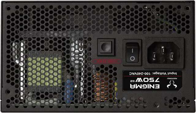 Alt view image 4 of 13 - Riotoro Enigma 750W PR-GP0750-FMG2-NA 750 W ATX SLI CrossFire 80 PLUS GOLD Certified Full Modular Active PFC Power Supply