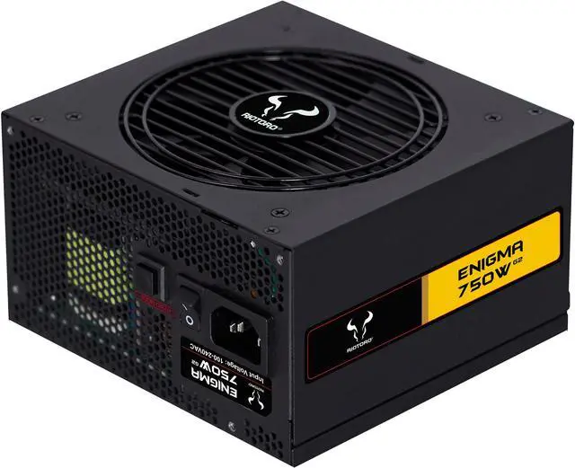 Main image of Riotoro Enigma 750W PR-GP0750-FMG2-NA 750 W ATX SLI CrossFire 80 PLUS GOLD Certified Full Modular Active PFC Power Supply