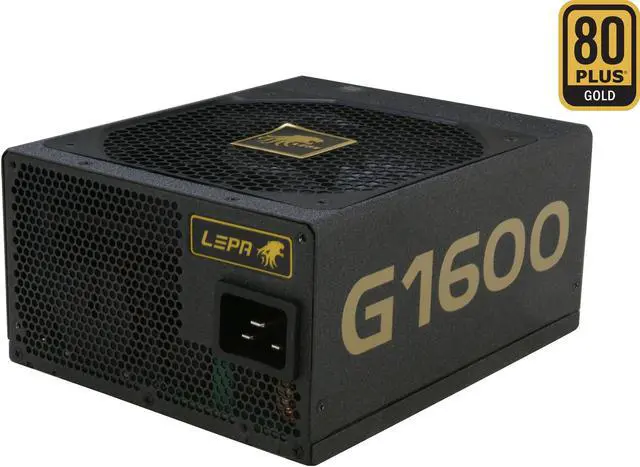 Main image of LEPA G Series G1600-MA 1600 W ATX12V / EPS12V SLI Ready CrossFire Ready 80 PLUS GOLD Certified Full Modular Power Supply