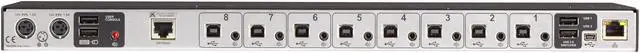 Alt view image 4 of 4 - Black Box KV0008A-R2 8-Port Freedom II KM Switch