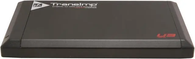 Alt view image 4 of 12 - Mukii TransImp TIP-230U3-CB Aluminum 2.5" Black & Red SATA USB 3.0 External Hard Drive Enclosure w/ Card Bus