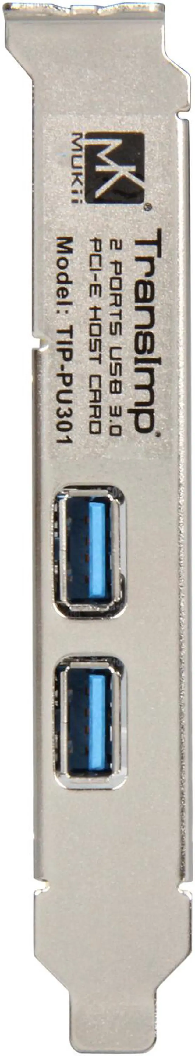 Alt view image 5 of 9 - Mukii TransImp TIP-330U3-PU Aluminum 3.5" Black & Red SATA USB 3.0 External Hard Drive Enclosure w/ PCI-E Card