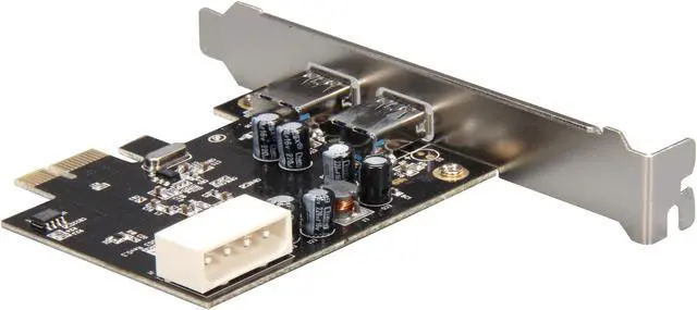 Alt view image 8 of 9 - Mukii TransImp TIP-330U3-PU Aluminum 3.5" Black & Red SATA USB 3.0 External Hard Drive Enclosure w/ PCI-E Card