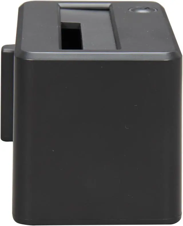 Alt view image 3 of 5 - Mukii TransImp TIP-D185U3-BK Aluminum / Plastic 2.5" & 3.5" Black / Silver SATA I/II USB 3.0 Super-Speed Docking with Transmission Speed LCD