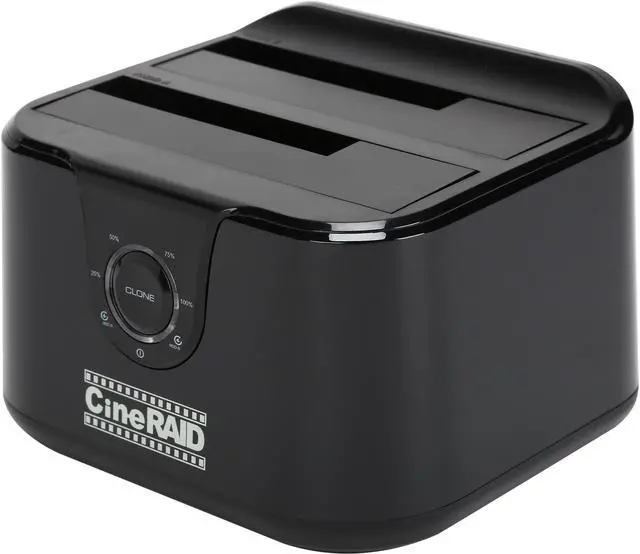 Main image of CineRAID CR-H236 USB 3.0 Standalone Hard Drive Duplicator & USB 3.0 Dual Hard Drive Docking Station