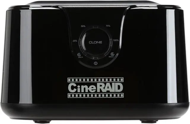 Alt view image 2 of 6 - CineRAID CR-H236 USB 3.0 Standalone Hard Drive Duplicator & USB 3.0 Dual Hard Drive Docking Station
