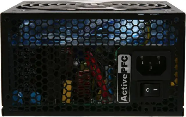 Alt view image 2 of 7 - AZZA Titan 1000W PSAZ-1000A14 ATX & EPS 12V v2.92 SLI Ready CrossFire Ready 80 PLUS BRONZE Certified  Active PFC Power Supply