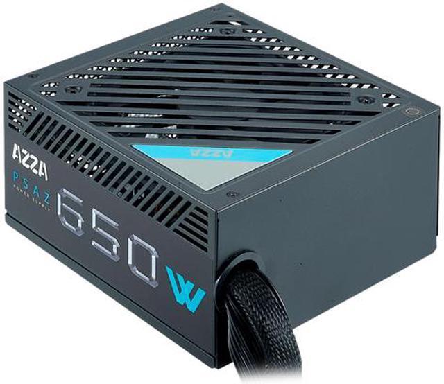 Alt view image 3 of 8 - AZZA 650W / ATX 80 PLUS / Bronze certified / Non-Modular Power Supply