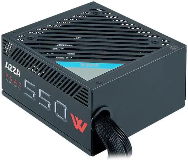 Alt view image 3 of 8 - AZZA 550W / ATX 80 PLUS / Bronze certified / Non-Modular Power Supply