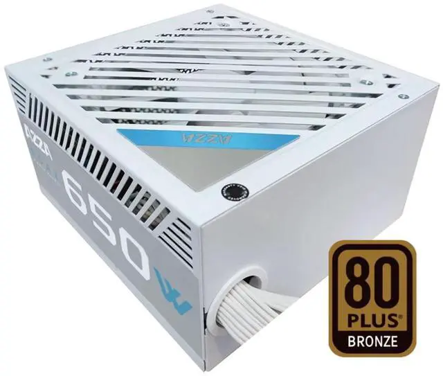 Main image of AZZA PSAZ-650W White French Version 650 W Intel ATX12V 80 PLUS BRONZE Certified Non-Modular Power Supply