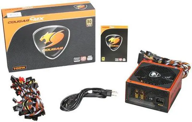 Alt view image 7 of 7 - COUGAR CMX 700 COUGAR-700CMX 700 W ATX12V / EPS12V SLI Ready CrossFire Ready 80 PLUS BRONZE Certified Yes, flexible cable management Active PFC Power Supply