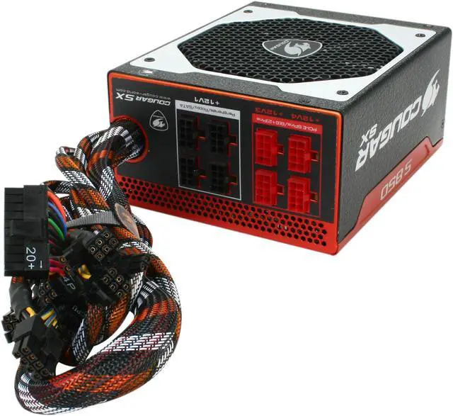 Alt view image 4 of 7 - COUGAR SX850 COUGAR-SX850 850 W ATX12V / EPS12V SLI Ready CrossFire Ready 80 PLUS SILVER Certified Yes, flexible cable management Active PFC Power Supply