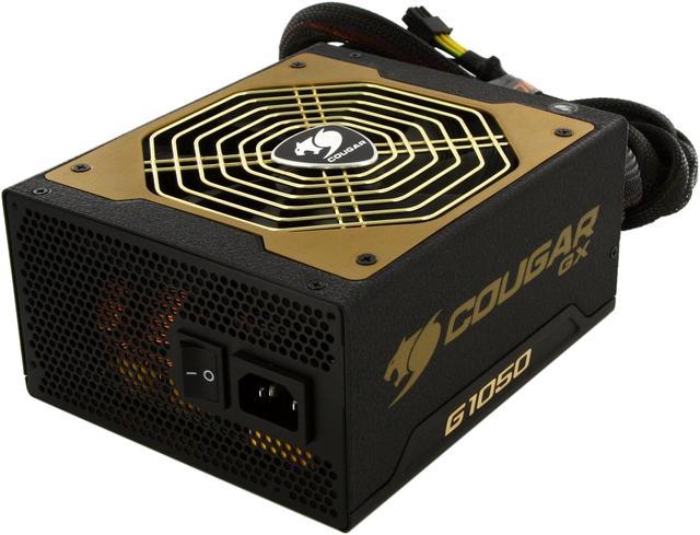 COUGAR COUGAR-GX1050 1050 W ATX12V / EPS12V SLI Ready CrossFire Ready 80  PLUS GOLD Certified Semi-Modular Active PFC Power Supply