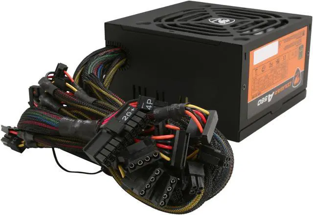 Alt view image 4 of 7 - COUGAR A-Series A560 (CGR B3-560) 560 W ATX12V SLI Ready CrossFire Ready 80 PLUS BRONZE Certified Ultra Quiet Power Supply