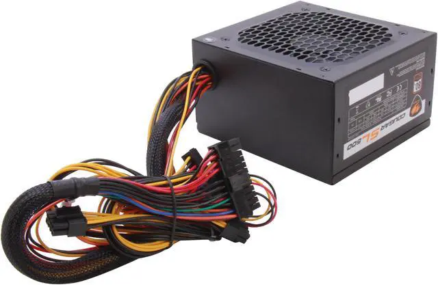 Alt view image 4 of 7 - COUGAR SL500 500 W ATX12V SLI Ready CrossFire Ready Power Supply Haswell ready