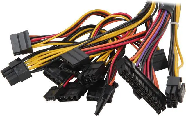 Alt view image 5 of 7 - COUGAR SL600 600 W ATX12V SLI Ready CrossFire Ready Power Supply Haswell ready
