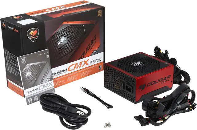 Alt view image 7 of 7 - COUGAR CMX850V3 850 W ATX12V / EPS12V 80 PLUS BRONZE Certified Modular Power Supply