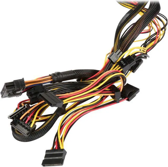 Alt view image 6 of 8 - COUGAR VTE600 600 W ATX12V 80 PLUS BRONZE Certified Non-Modular Active PFC Power Supply