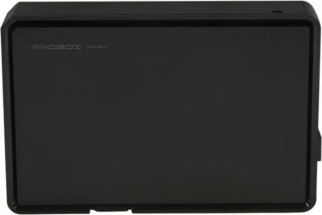 Alt view image 3 of 5 - Mediasonic ProBox K32-SU3 3.5" Black SATA I/II/III USB 3.0 SuperSpeed SATA HDD External Enclosure