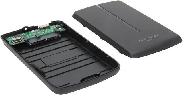 Alt view image 5 of 6 - Mediasonic ProBox H21-SU3 USB 3.0 2.5" SATA HDD / SSD Hard Drive Enclosure - Support SATA III 6.0Gbps HDD & UASP