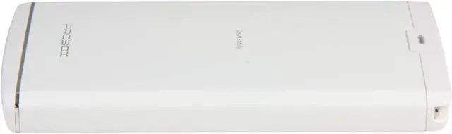 Alt view image 3 of 5 - Mediasonic HDK-SU3-WT Aluminum 2.5" White USB 3.0 2.5" SATA HDD/SSD External Enclosure USB 3.0 Superspeed