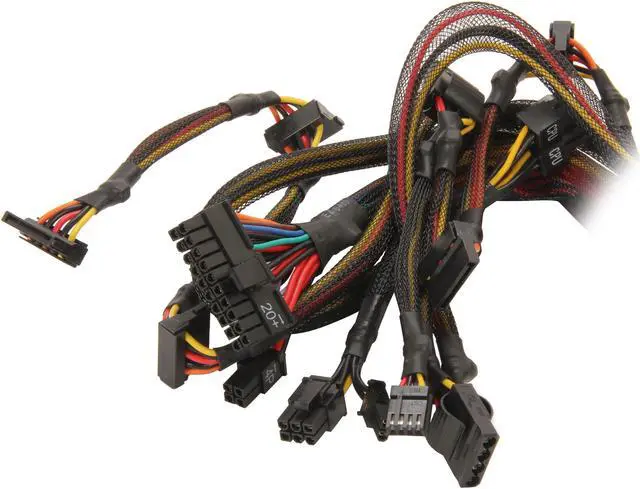 Alt view image 6 of 8 - Fractal Design Integra R2 500W ATX12V 80 PLUS BRONZE Certified Power Supply