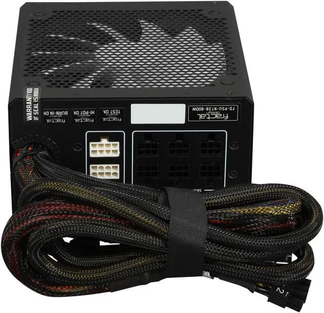 Alt view image 5 of 7 - Fractal Design Newton R3 800W ATX12V / EPS12V SLI Ready CrossFire Certified 80 PLUS PLATINUM Certified Modular Power Supply