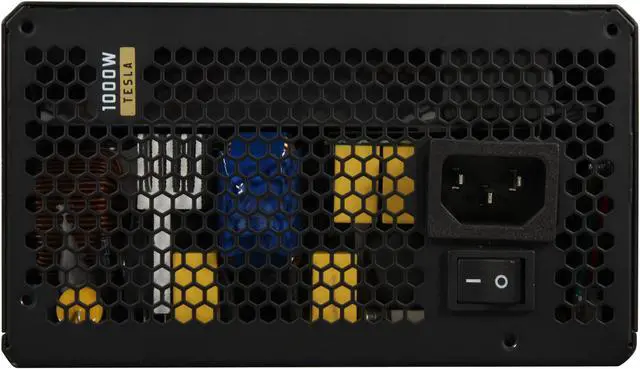 Alt view image 2 of 7 - Fractal Design Tesla R2 1000W ATX12V SLI Ready CrossFire Certified 80 PLUS GOLD Certified Power Supply