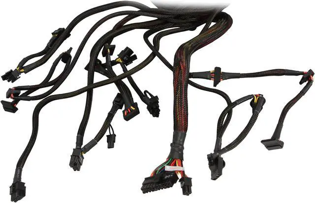 Alt view image 6 of 7 - Fractal Design Tesla R2 1000W ATX12V SLI Ready CrossFire Certified 80 PLUS GOLD Certified Power Supply