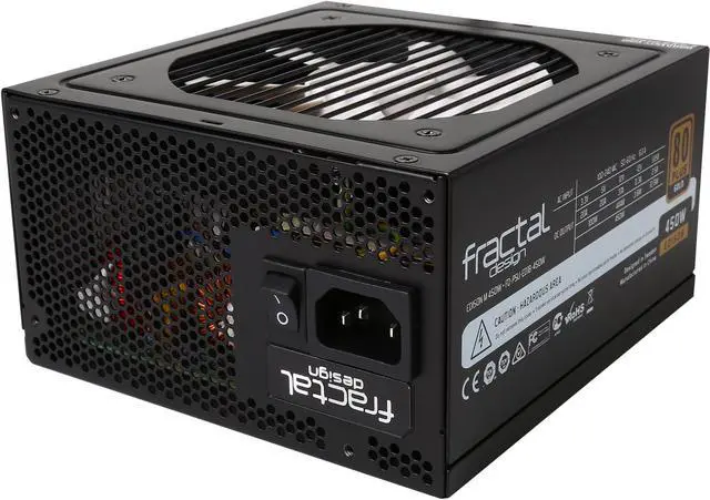 Main image of Fractal Design Edison M 450W Modular  80 PLUS GOLD Certified Power Supply