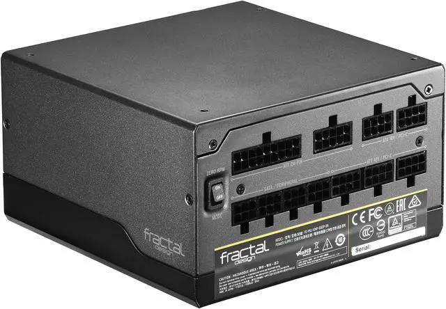 Main image of Fractal Design Ion+ 660P 80 PLUS Platinum Certified 660W Full Modular Compact ATX Power Supply with UltraFlex Cables