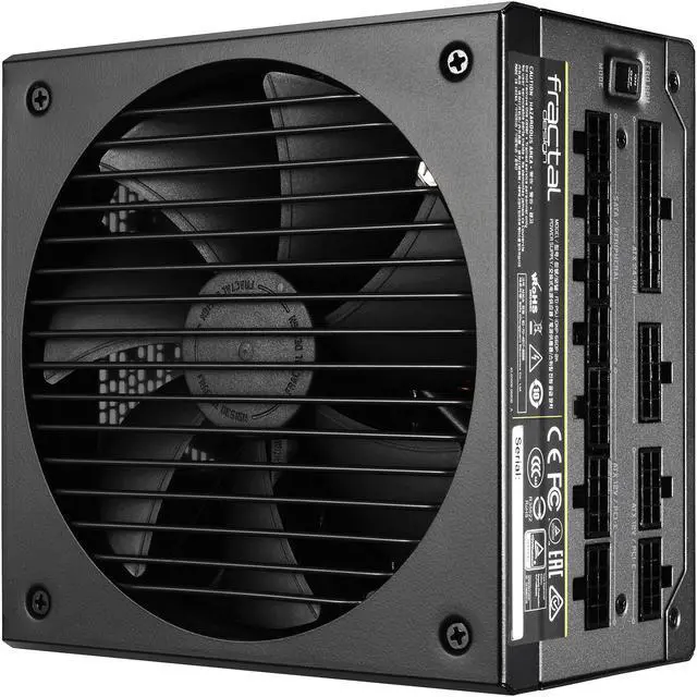 Alt view image 9 of 16 - Fractal Design Ion+ 660P 80 PLUS Platinum Certified 660W Full Modular Compact ATX Power Supply with UltraFlex Cables