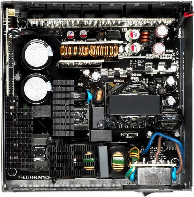 Alt view image 11 of 16 - Fractal Design Ion+ 660P 80 PLUS Platinum Certified 660W Full Modular Compact ATX Power Supply with UltraFlex Cables