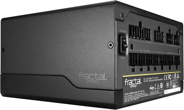 Alt view image 5 of 16 - Fractal Design Ion+ 660P 80 PLUS Platinum Certified 660W Full Modular Compact ATX Power Supply with UltraFlex Cables