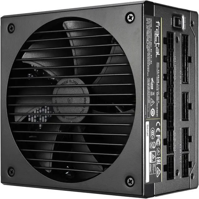 Alt view image 9 of 16 - Fractal Design Ion+ 760P 80 PLUS Platinum Certified 760W Full Modular Compact ATX Power Supply with UltraFlex Cables