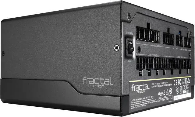 Alt view image 5 of 16 - Fractal Design Ion+ 760P 80 PLUS Platinum Certified 760W Full Modular Compact ATX Power Supply with UltraFlex Cables