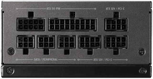 Alt view image 7 of 16 - Fractal Design Ion SFX 500G 80 PLUS Gold Certified 500W Full Modular SFX-L Power Supply with UltraFlex Cables, PSU-ION-SFX-500G-BK