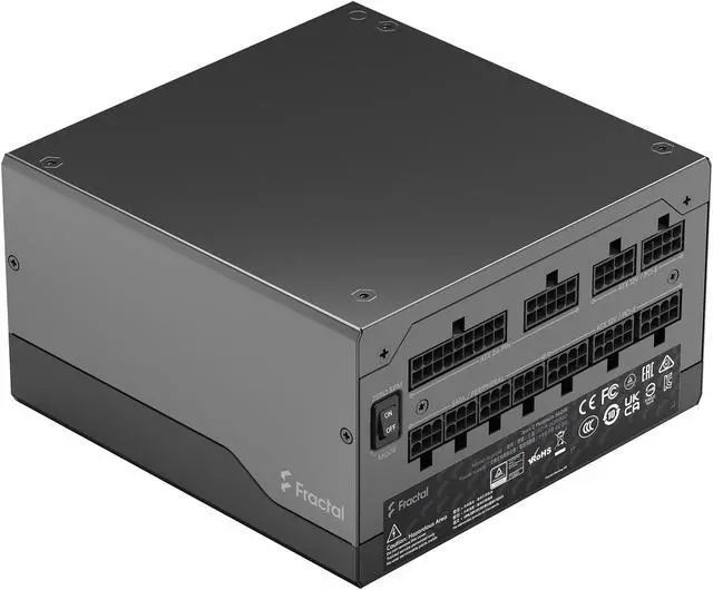Alt view image 3 of 18 - Fractal Design Ion+ 2 Platinum 560 W ATX12V 2.52 / EPS12V 2.92 80 PLUS PLATINUM Certified Full Modular Active PFC Power Supply