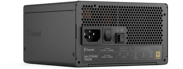 Alt view image 10 of 18 - Ion 3 Gold delivers efficient, stable power for next-generation gaming systems. With ATX12V 3.1 compatibility, native PCIe Gen 5 support, and 80 PLUS Gold efficiency, it’s built for reliable.