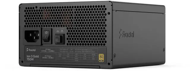 Alt view image 6 of 18 - Ion 3 Gold delivers efficient, stable power for next-generation gaming systems. With ATX12V 3.1 compatibility, native PCIe Gen 5 support, and 80 PLUS Gold efficiency, it’s built for reliable.