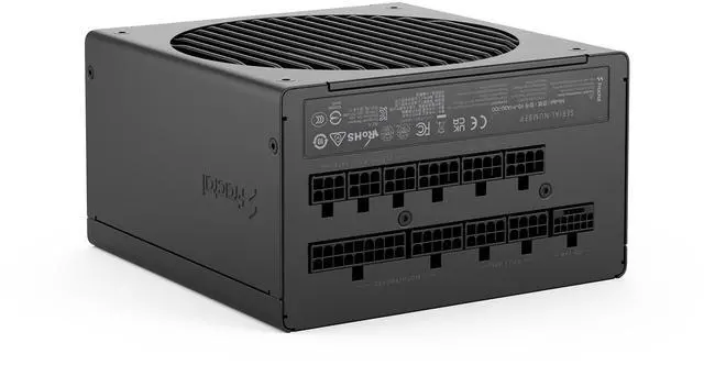 Alt view image 3 of 19 - Ion 3 Gold delivers efficient, stable power for next-generation gaming systems. With ATX12V 3.1 compatibility, native PCIe Gen 5 support, and 80 PLUS Gold efficiency, it’s built for reliable.